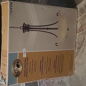 HAMPTON BAY ESSEX HANGING PENDANT FIXTURE NEW